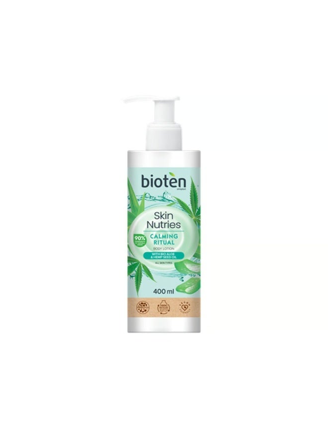 bioten Skin Nutries Calming Ritual Body Lotion 400ml - Image 1