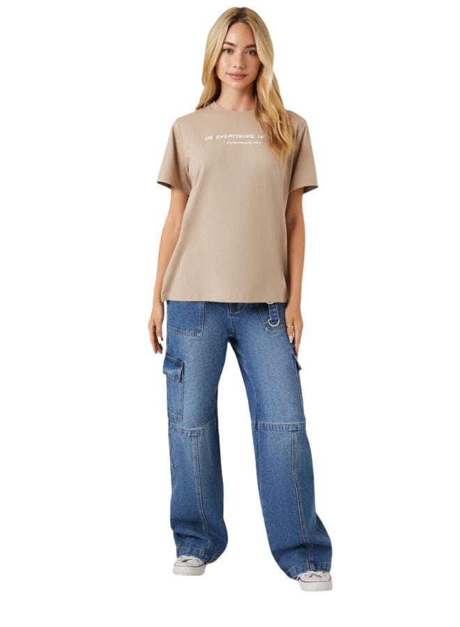 FOREVER 21 Do Everything In Love Graphic Tee - Image 1