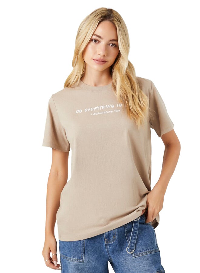 FOREVER 21 Do Everything In Love Graphic Tee - Image 3