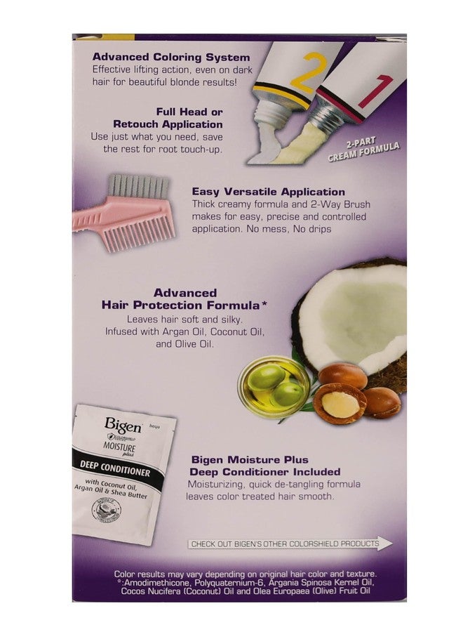 Bigen High-Lift Easy Color Permanent Hair Coloring Kit Honey Blonde 6HB 2.82 Oz (Pack of 2) - Image 3