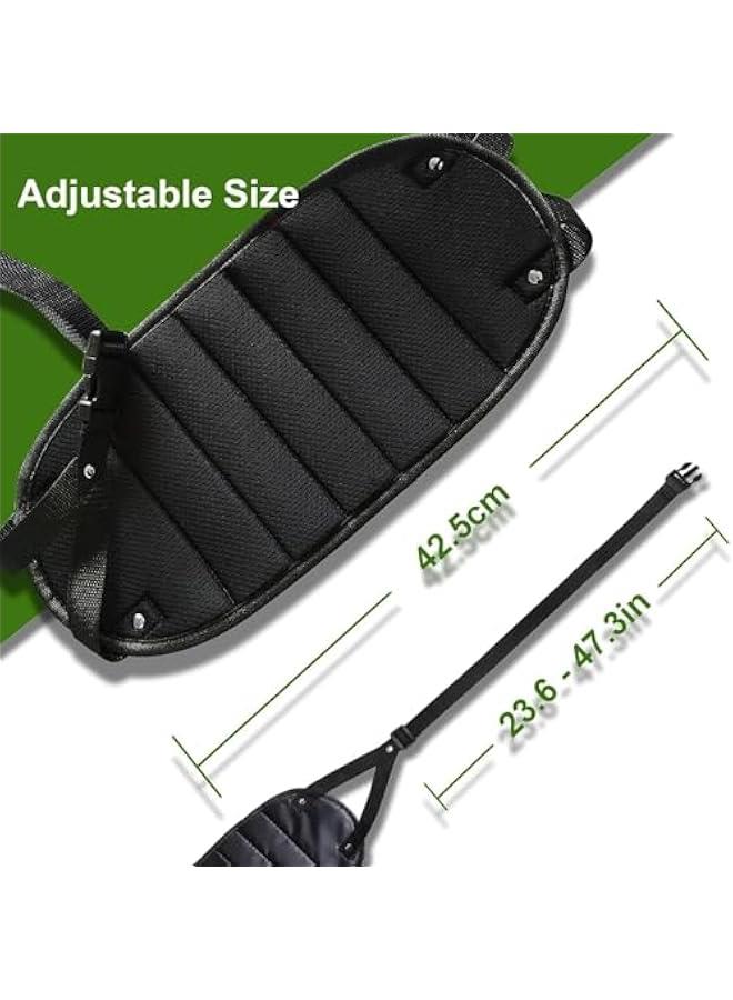 HOOKOR Portable Airplane Footrest, Ergonomic Adjustable Flying Foot Rest for Airplane Travel, Perfect Travel Accessories to Relax Your Feet and Leg, Air Plane Foot Hammock for Long Flight Bus Train - Image 5