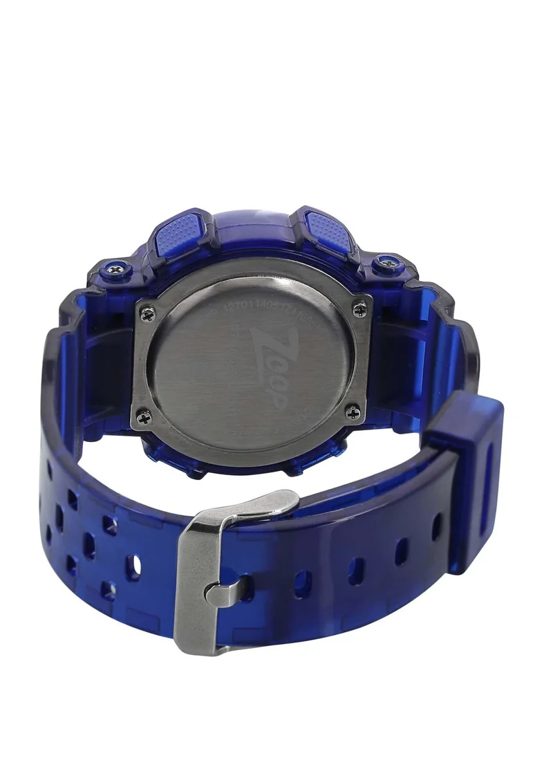 زوب Digital Watch with Blue Strap