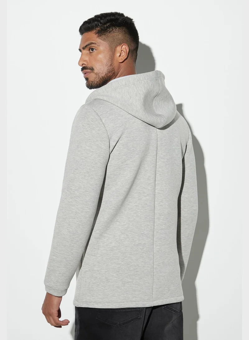 Iconic Essential Zip Through Hoodie