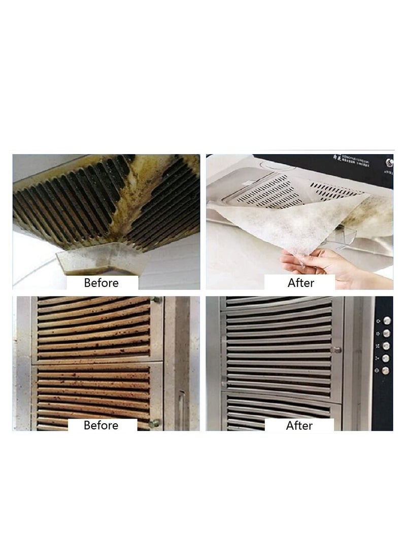 SYOSI Convenient Range Hood Grease Filter, High Efficient Grease Filter Paper, Range Hood Filter, Eco Friendly for Lampblack Machine for Home, GREASEFI01 - Image 4