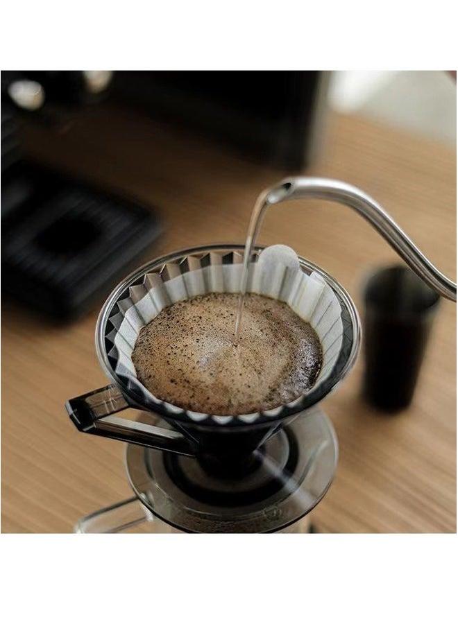 HOMESTAR فلتر قهوة ورقي 100 قطعة بحجم V60 - Image 5