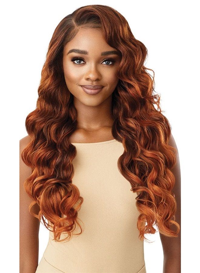Outre HD Lace Front Wig Perfect Hairline Fully Hand-Tied 13X6 Lace Wig Charisma (DR2/CINWN) - Image 3