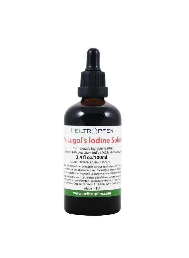Heiltropfen 2.2% Lugol's Iodine Solution 3.4 Fl Oz | Pharmaceutical Grade Ingredients | Lugols Solution Made with Iodine and Potassium Iodide. Heiltropfen® - Image 5