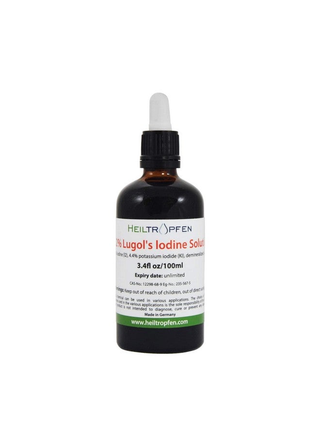 Heiltropfen 2.2% Lugol's Iodine Solution 3.4 Fl Oz | Pharmaceutical Grade Ingredients | Lugols Solution Made with Iodine and Potassium Iodide. Heiltropfen® - Image 3