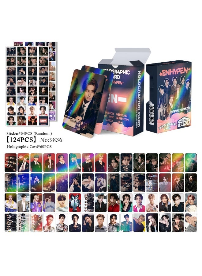 enhypen holographic lomo cards Enhypen Fate Holographic Lomocards (55 pcs) – thepenguinpal main image 0