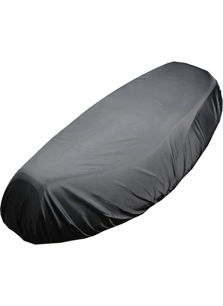 Zoli Motorcycle-Mini Scooter Black Saddle Cover Waterproof Easy Installation L Size  - Image 1