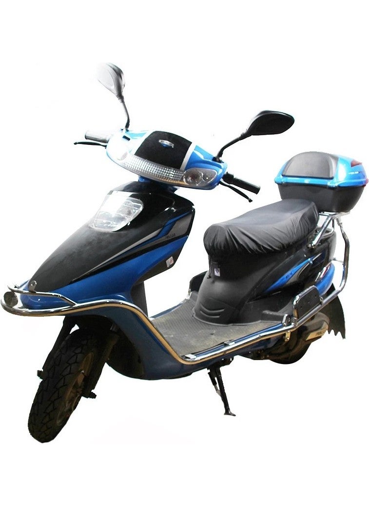 Zoli Motorcycle-Mini Scooter Black Saddle Cover Waterproof Easy Installation L Size  - Image 2