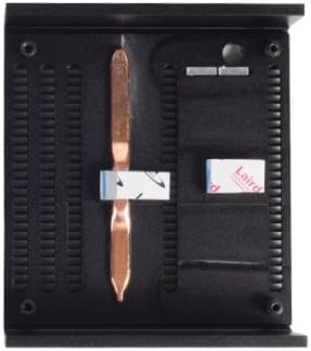 SilverStone حافظة سيلفرستون تك المصنوعة من الألمنيوم NUC مع غطاء علوي أنبوب حراري 1x منفذ HDMI و 1x منفذ Thunderbolt - أسود PT14BH1T1 - Image 5