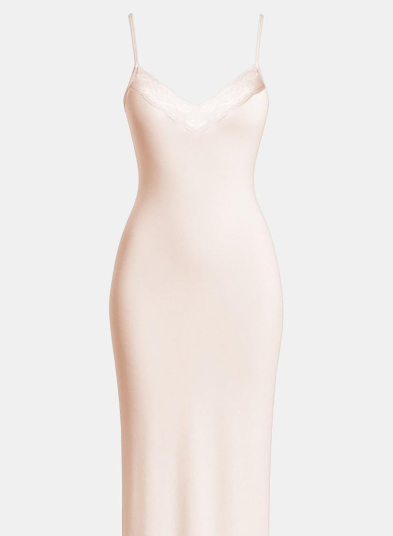 Dahab Cotton Plain Spaghetti Straps Full Slip - Image 2