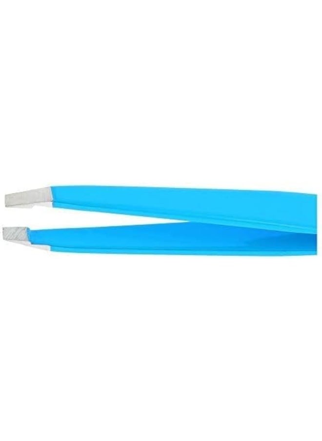 nippes Solingen Tweezer Stainless Steel Colored Straight 728 | Suitable For Fine & Precise Plucking | Handy With Good Grip | Blue  - Image 4