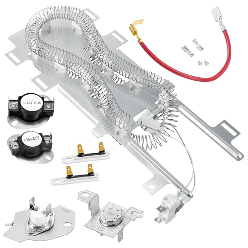 prime&swift WP8544771 8544771 Dryer Heating Element fit for Maytag-bravos XL Dryer,fit for Whirlpool Duet&Kenmore Elite HE4/HE5 Electric Dryer Heating Element Kit with 3392519 279973 279816 by prime&swift - Image 5