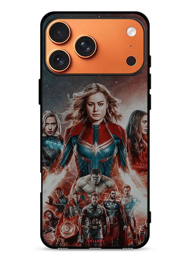 Tolwak Apple iPhone 17 Pro Max Protective Case Cover Avengers - Image 1
