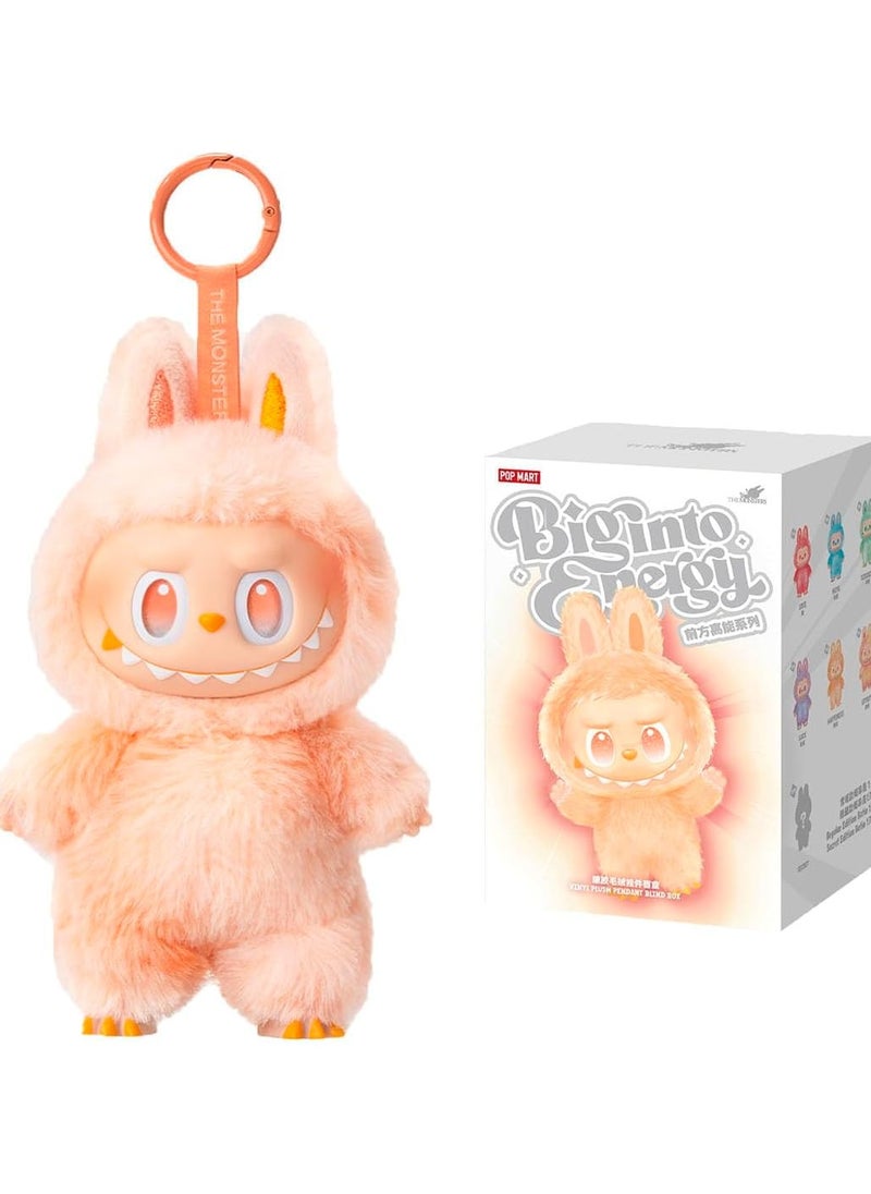 POP MART Labubu Big into Energy Series-Vinyl Plush Pendant Blind Box, Blind Box Figures, Random Design Action Figures Collectible Toys Home Decorations, Single Box  - Image 1