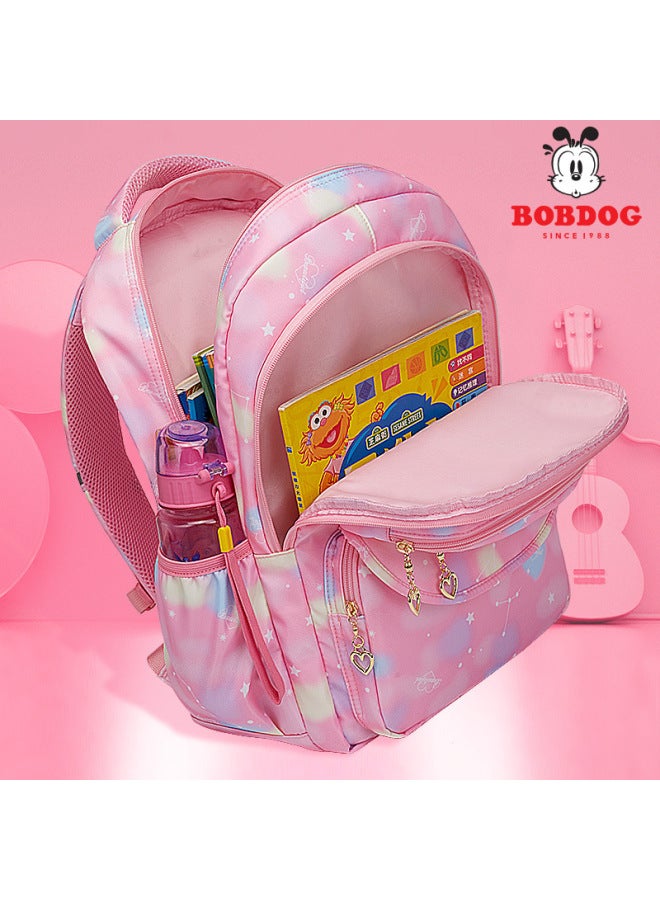 2021 Spring Girls' Schoolbag 201126-Color:Pink Large - Image 4