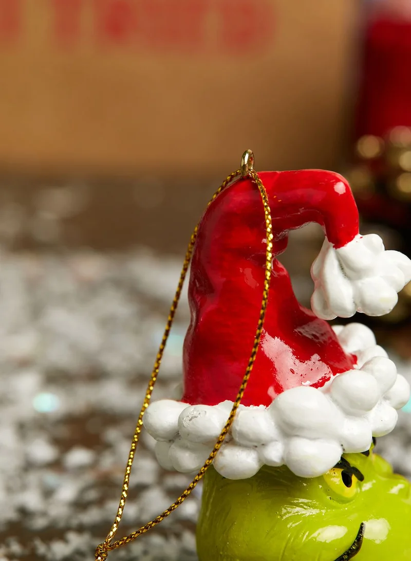 Typo Grinch Christmas Ornament
