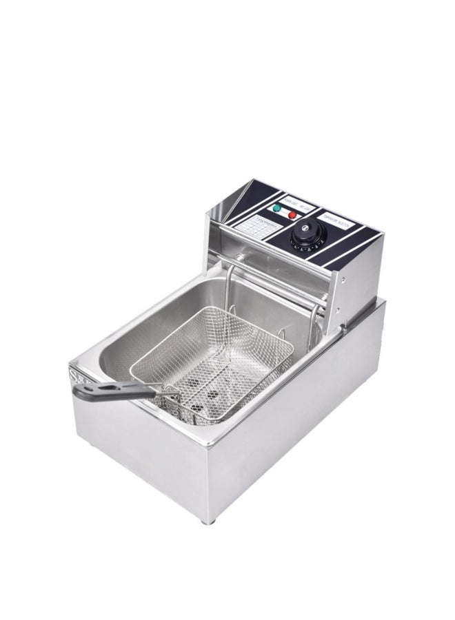 Tradeo Electric Deep Fryer 10L Capacity, 2500W Powerful Commercial Fryer with Adjustable Temperature Control, Stainless Steel Oil Fryer for Crispy Fries, Chicken & Snacks – Home & Restaurant Use - Image 3