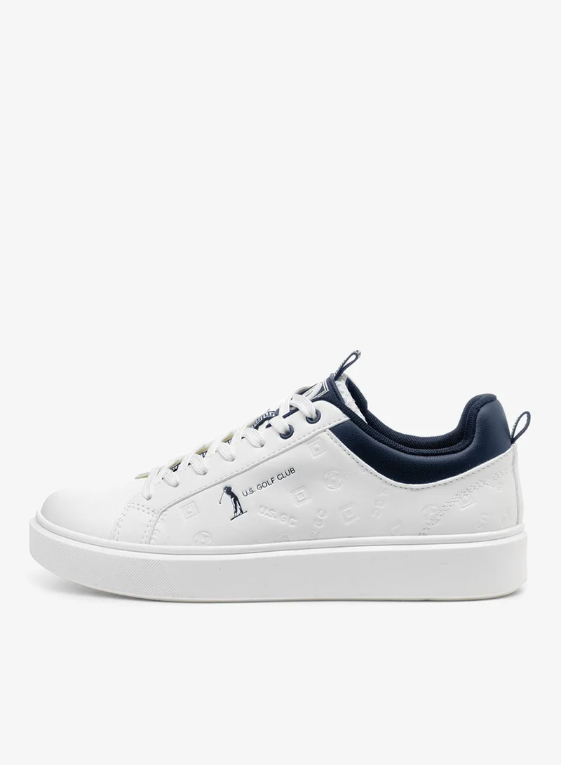 Mens Sneakers White-Navy Sneakers | Casual | Retro Style | Italy
