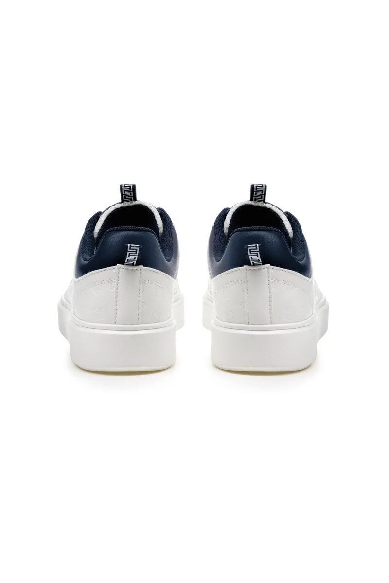 U.S. Golf Club Mens Sneakers White-Navy Sneakers | Casual | Retro Style | Italy