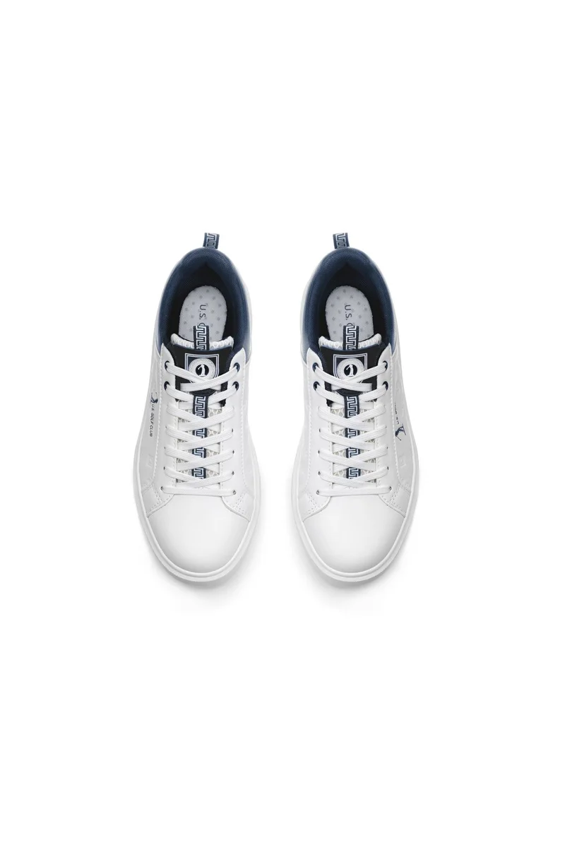 U.S. Golf Club Mens Sneakers White-Navy Sneakers | Casual | Retro Style | Italy