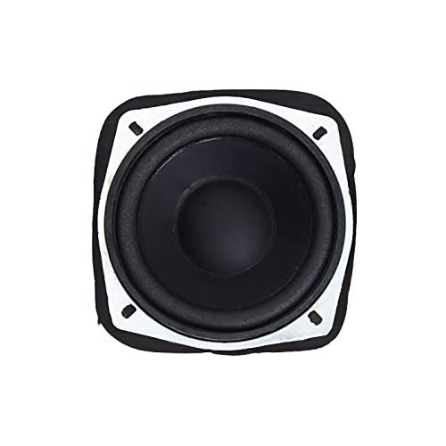 Electronicspices Electronic Spices 4 Inch Subwoofer Speaker 30W 4 Ohm | HiFi Deep Bass Woofer for Bluetooth Speaker & Home Theater, Multicolor (1 Pc) - Image 1