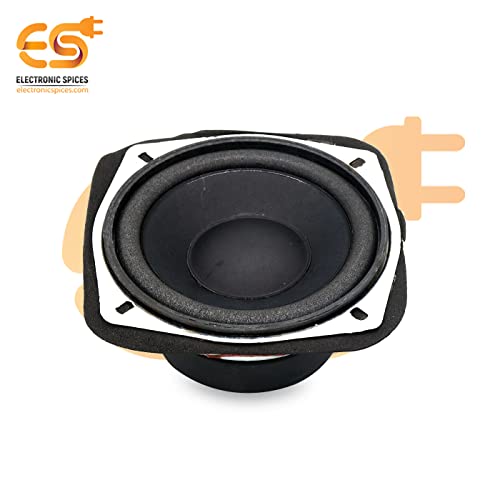 Electronicspices Electronic Spices 4 Inch Subwoofer Speaker 30W 4 Ohm | HiFi Deep Bass Woofer for Bluetooth Speaker & Home Theater, Multicolor (1 Pc) - Image 2