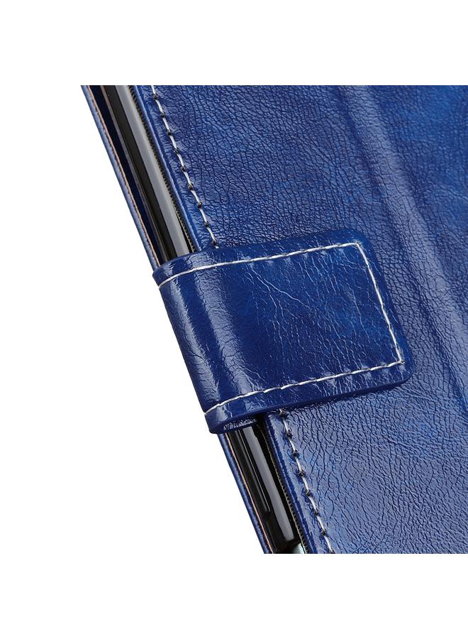 اس-توب جراب لهاتف موتورولا إيدج 40 نيو ريترو مصنوع من الجلد بتصميم حصان مجنون - Image 5