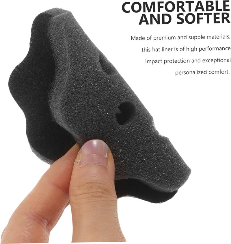 10Pcs Hard Hat Liner Safety Helmet Sponge Insert for Sweat Absorption Protective Bump Cap Liner Comfortable and Helmet Accessories - Image 4
