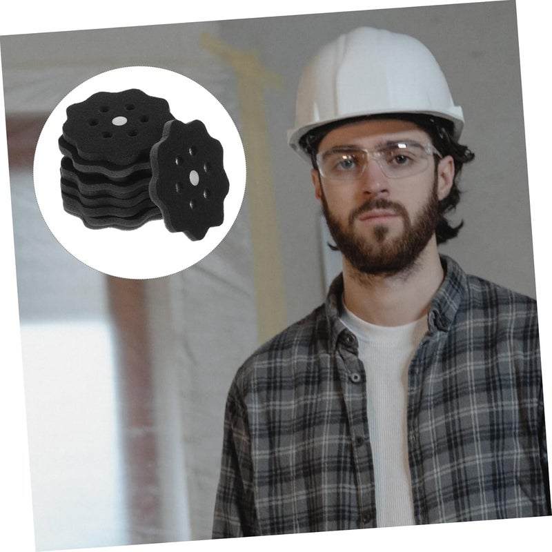 10Pcs Hard Hat Liner Safety Helmet Sponge Insert for Sweat Absorption Protective Bump Cap Liner Comfortable and Helmet Accessories - Image 2
