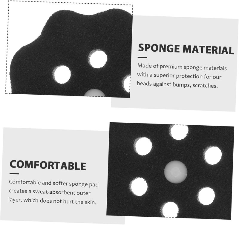 10Pcs Hard Hat Liner Safety Helmet Sponge Insert for Sweat Absorption Protective Bump Cap Liner Comfortable and Helmet Accessories - Image 3