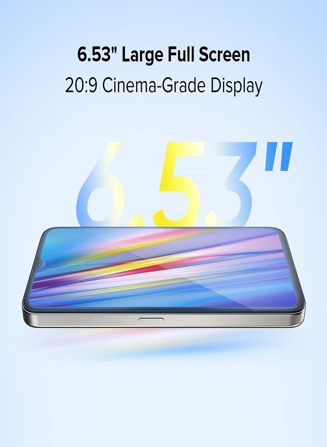 UMIDIGI A11 Unlocked Cell Phone, Helio G25, 4GB+128GB Expandable 256GB, 6.53 Inch FHD Touch Screen, AG Matte Glass Finish, 5150mAh Android 11 Smartphone, 16MP+8MP, Dual SIM 4G Volte, Al Face Unlock - Image 5