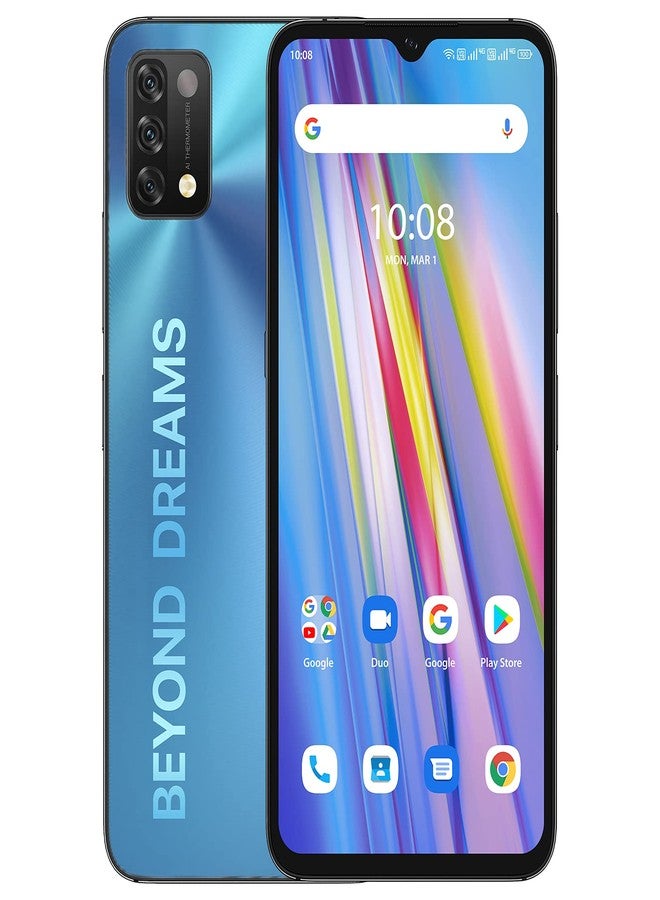 UMIDIGI A11 Unlocked Cell Phone, Helio G25, 4GB+128GB Expandable 256GB, 6.53 Inch FHD Touch Screen, AG Matte Glass Finish, 5150mAh Android 11 Smartphone, 16MP+8MP, Dual SIM 4G Volte, Al Face Unlock - Image 1