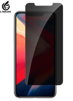 LNKOO Tempered Glass Screen Protector with Anti-Spy Feature for iPhone 11 Pro Max / XS Max - Privacy Protection and Maximum Screen Protection Against Scratches and Breakage.  - Image 1