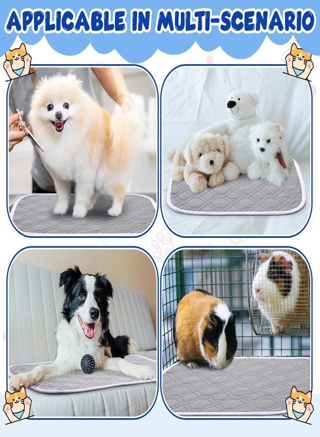 Locmeo 16 Pcs Guinea Pig Cage Liners Bulk 12 x 16 Inch Washable Guinea Pig Pee Pads Waterproof Reusable Anti Slip Rat Bedding Fast Absorbent Pee Pad for Small Animals Rabbit Hamster Rat - Image 4