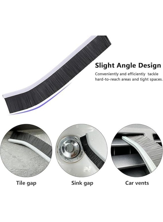 Gap Cleaning Brush with Rough Bristles - Small Gap Brush for Cleaning Tile, Narrow Corners, Toilet, Kitchen, Bathroom - Efficient Tool for Deep Dirt Removal - Image 4