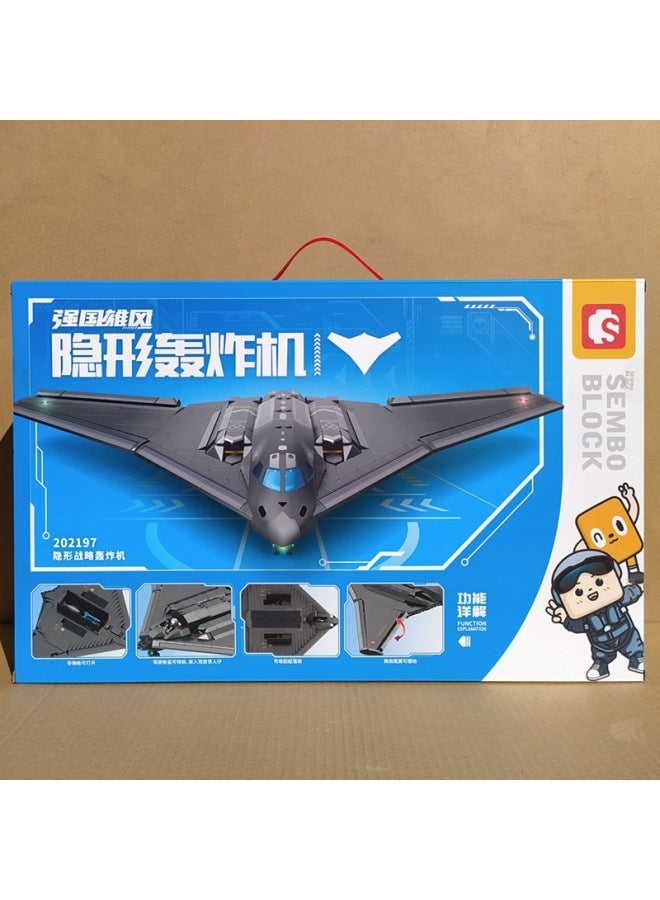 Building Blocks - 202190 J-15 Shipborne Fighter Building Blocks - Attack Helicopters, Military Vehicles, Military Models, Compatible with Major Brands, Children's Collectibles, Boy's Gifts - Image 5