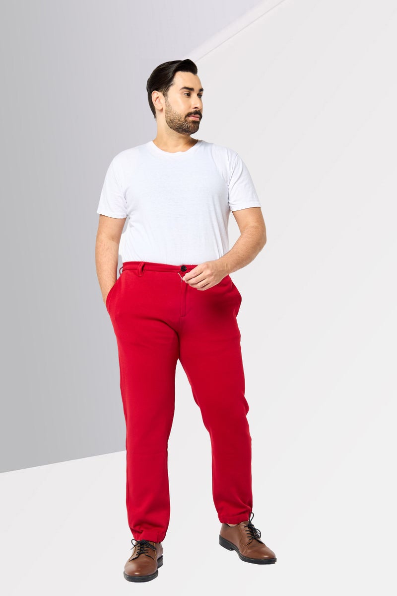 Scuderia Ferrari Men Sportswear Fit Outdoor Sweatpants, Red  - Image 2