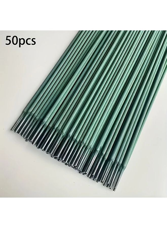 50 Pieces Alloy Steel Welding Rods Ultra Fine Small Diameter Square Tube Industrial Household Galvanized Iron Sheet Joining - Image 1
