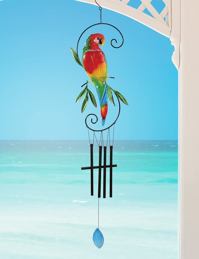 Sunset Vista Designs Sunset Vista Design Studios Parrots Wind Chime - Image 2