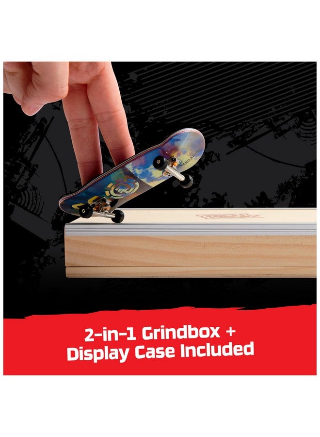 Tech Deck تكنيك ديك، لوحة أصابع من سلسلة برو من إليمينت مع عرض تخزين، مصممة للمحترفين؛ سكيت بوردات مصغرة أصلية، ألعاب أطفال للأعمار من 6 سنوات وما فوق - Image 5