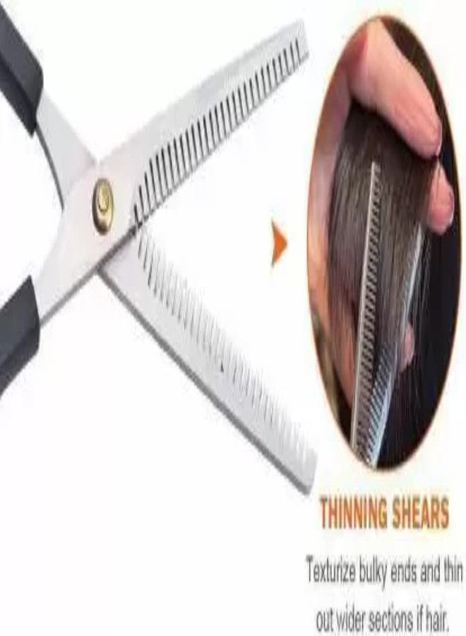 FEELHIGH مقص حلاقة وتخفيف الشعر ذو الوجهين من فيلهاي صالون للرجال والنساء - Image 4