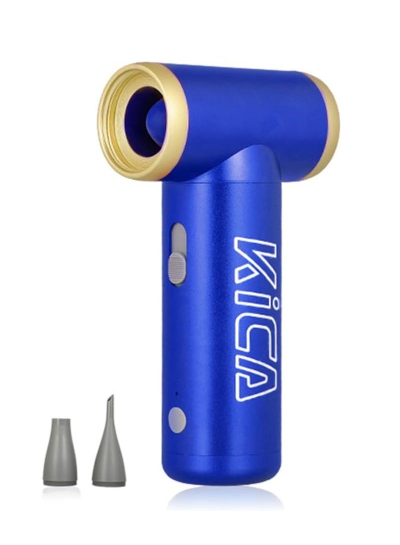 KiCA JetFan Electric Compressed Air Duster Mini Air Blower for Outdoors Picnic Camping Hair Drying PC Vacuum Cleaner - Image 1