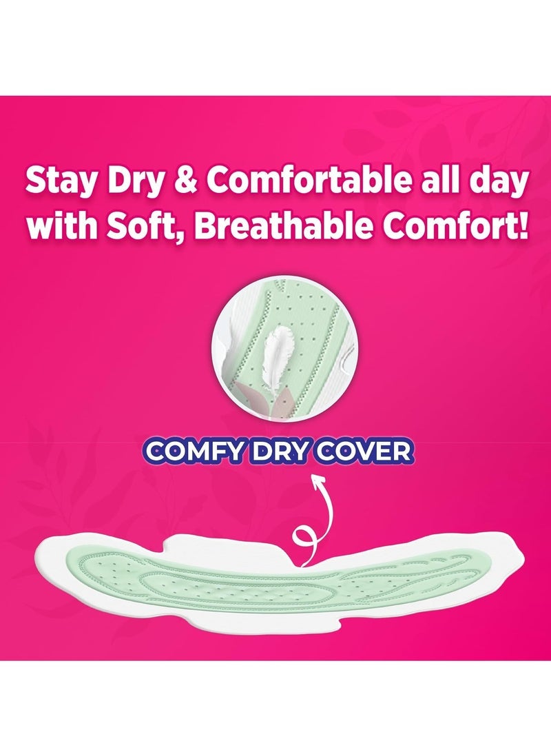 صوفي فوط صحية طويلة جدا مضادة للبكتيريا، عبوة من 30 قطعة - Image 5