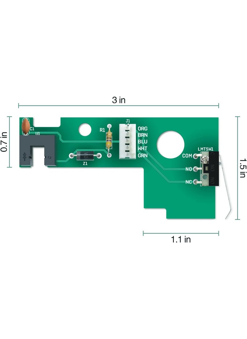 briidea Briidea Rev Counter Board Replacement for FM350 FM352 FM500 FM502 FM600 2000XL  RVCTBD50 Easy to Install  - Image 5