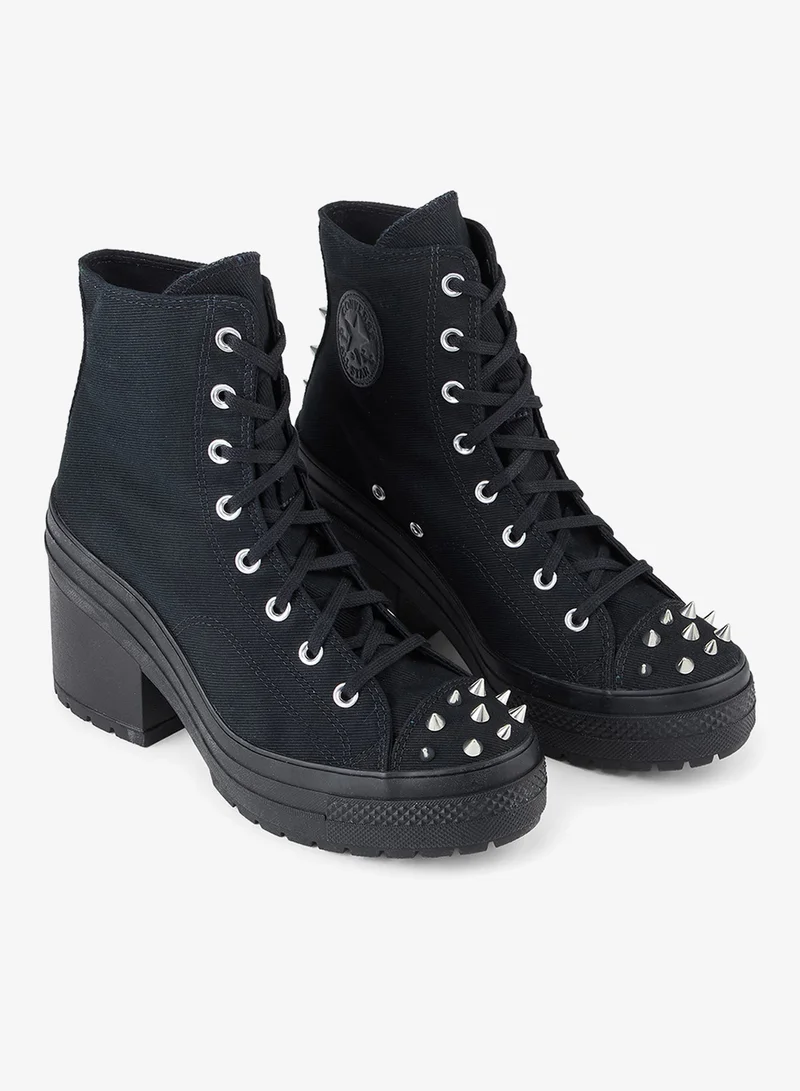 Converse Black Women's Chuck 70 De Luxe Heel Platform Shoes for Women | Best Price UAE