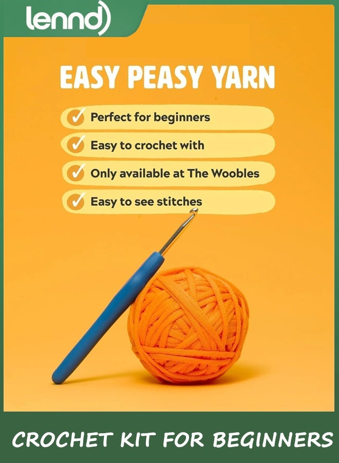 LENND Crochet Kit for Beginners - Easy Arts and Crafts Knitting & Crochet Animals Kit - Image 5