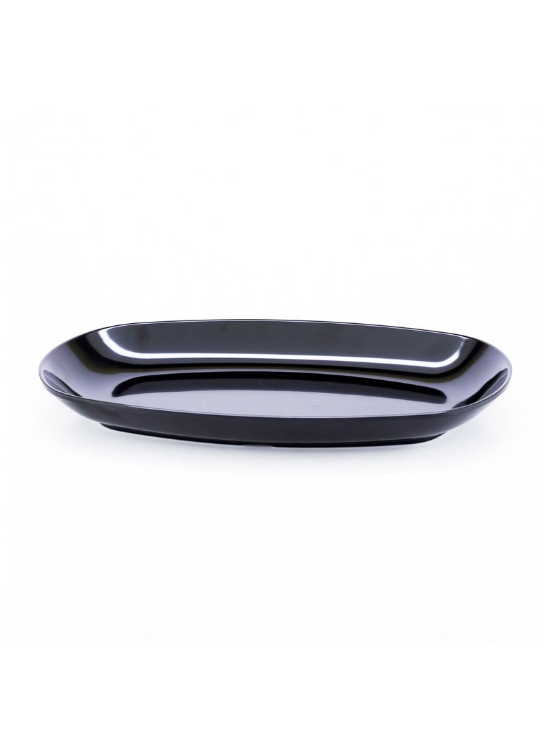 Black Melamine Serving Dish Size 19cm - pzsku/Z4F33793A93B90CC987B4Z/45/_/1648934747/aebb25dc-198a-4e5d-a662-a875d1adedbc